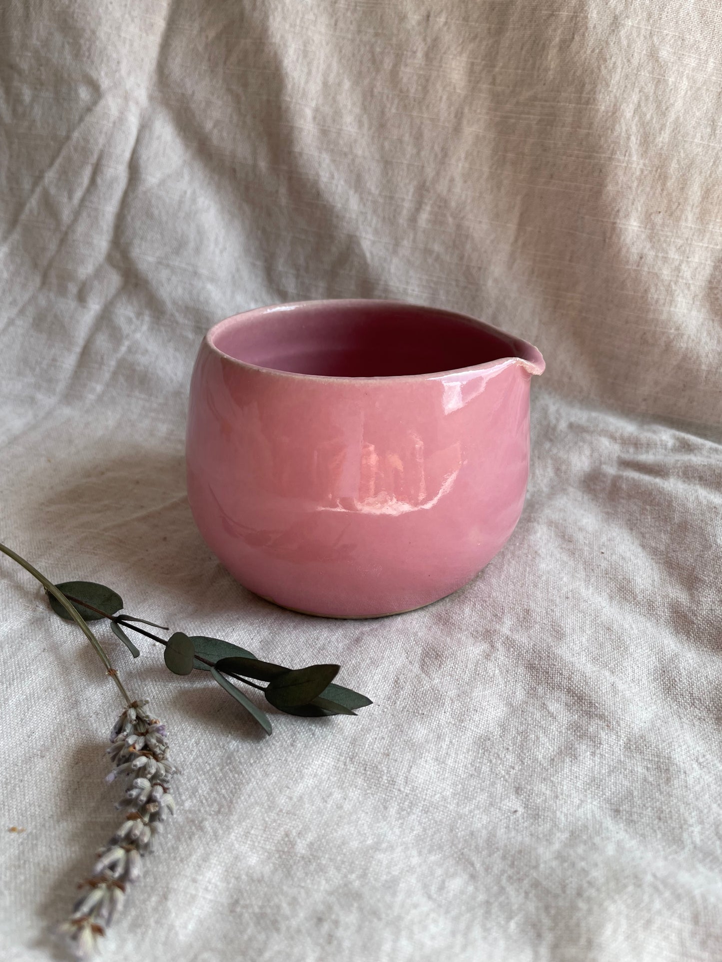 Candyfloss Pink Matcha Bowl
