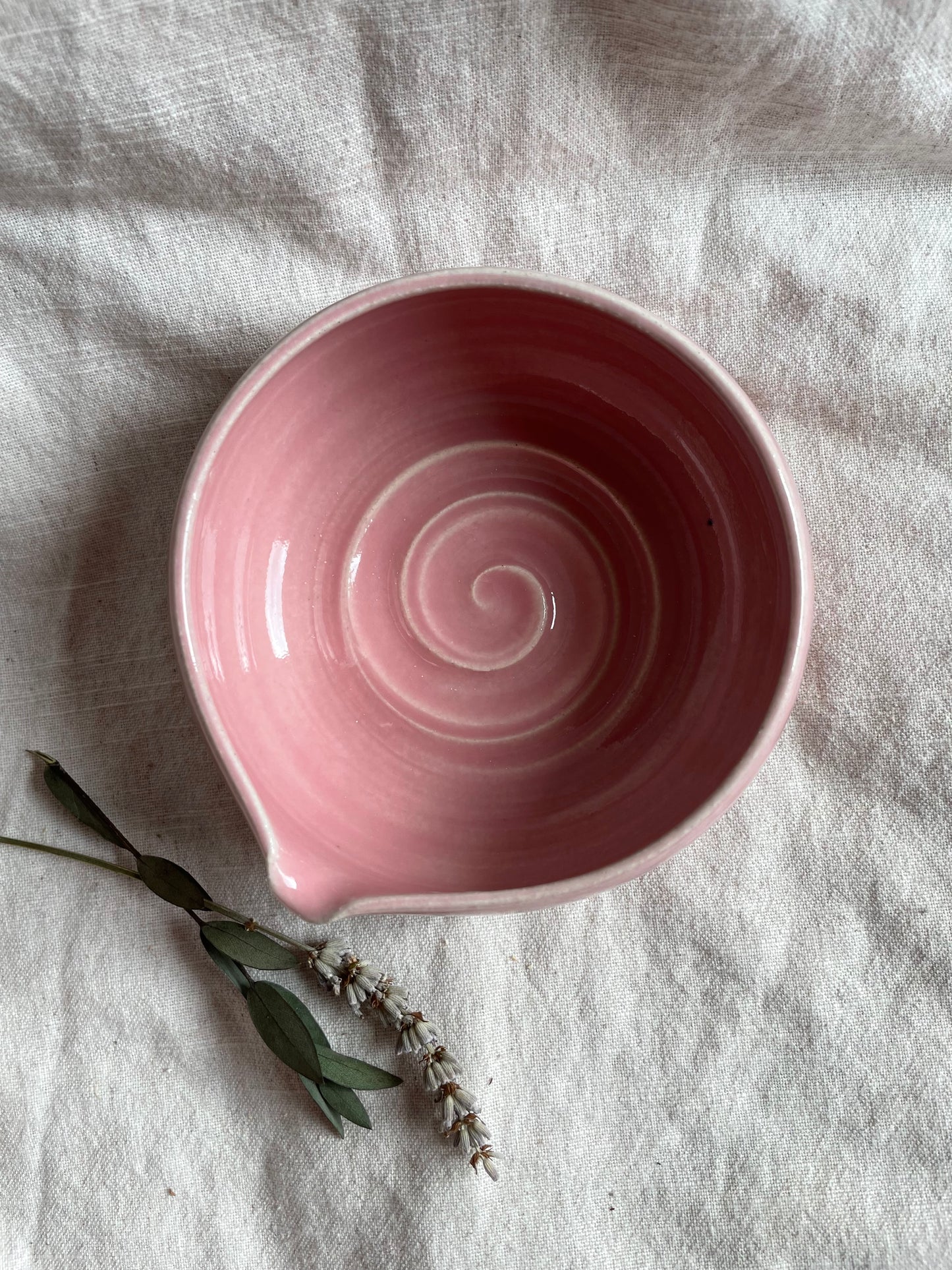 Candyfloss Pink Shaving Bowl