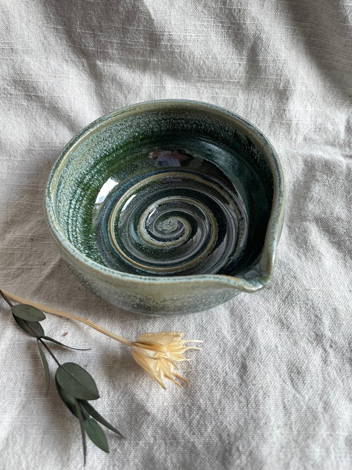 Green Shaving Bowl