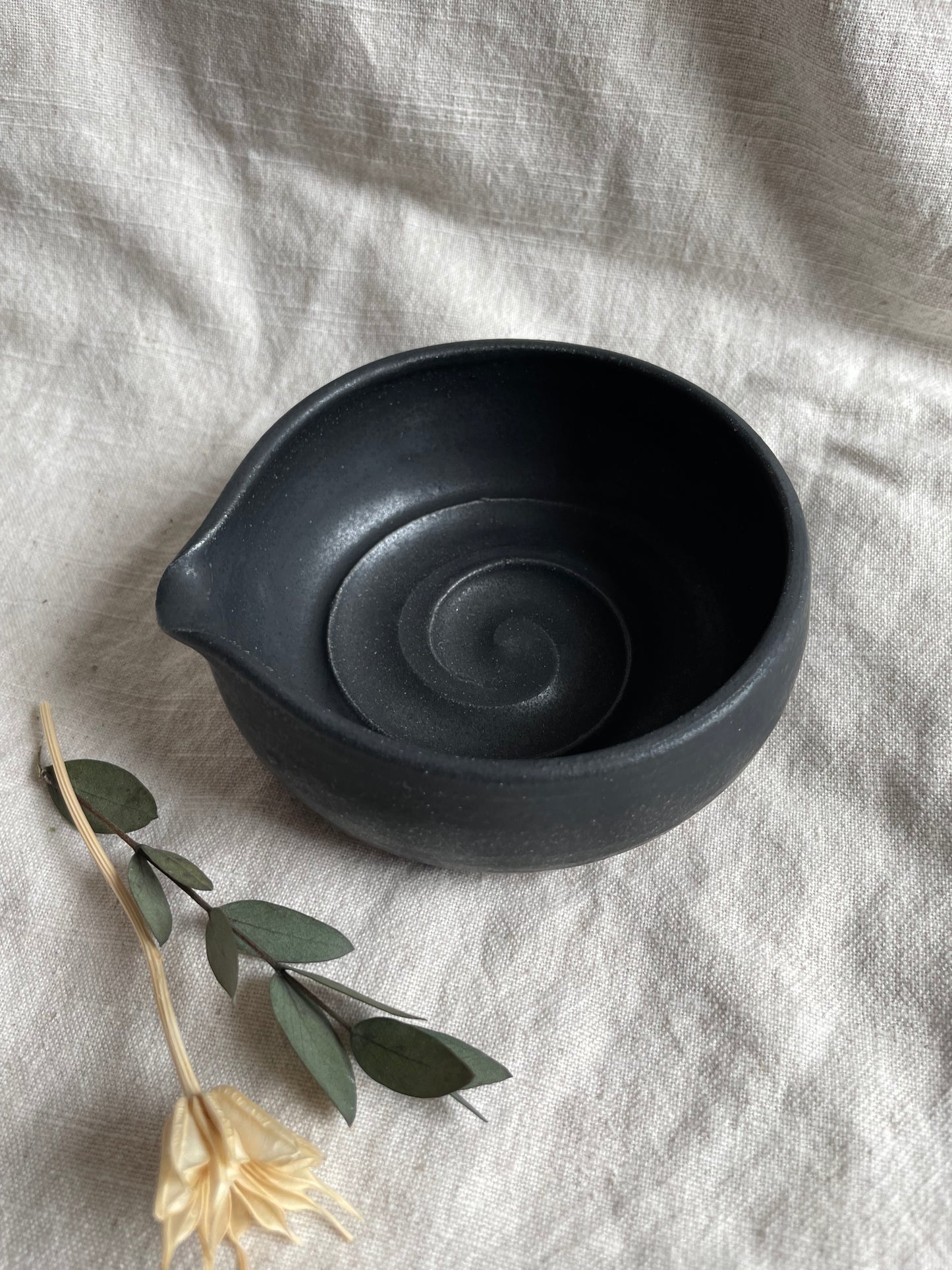 Black Shaving Bowl
