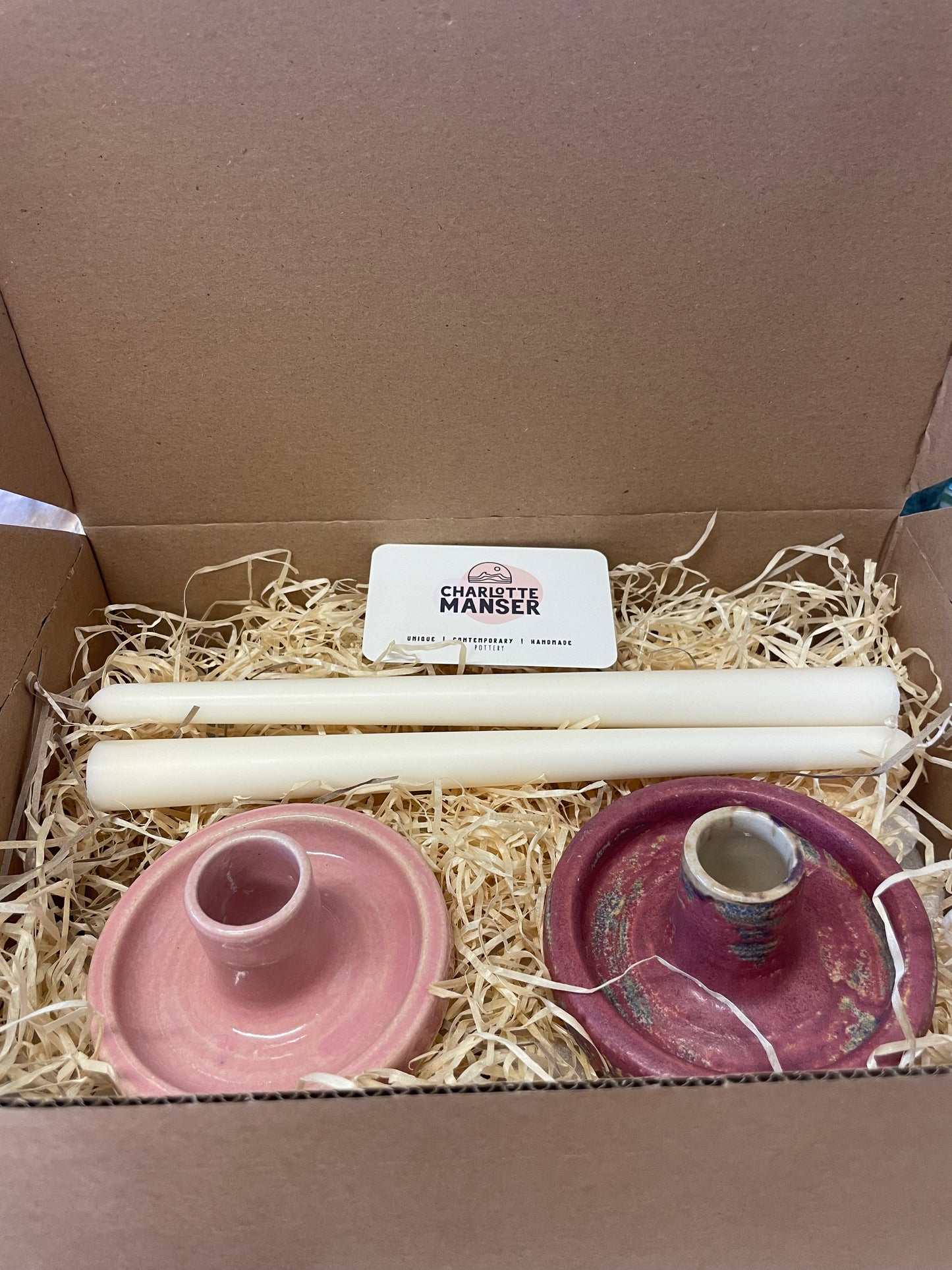 Candlestick gift set