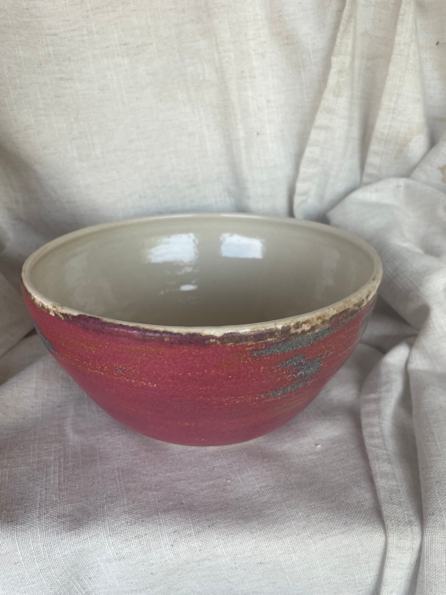 One-off Dark Pink Ramen bowl