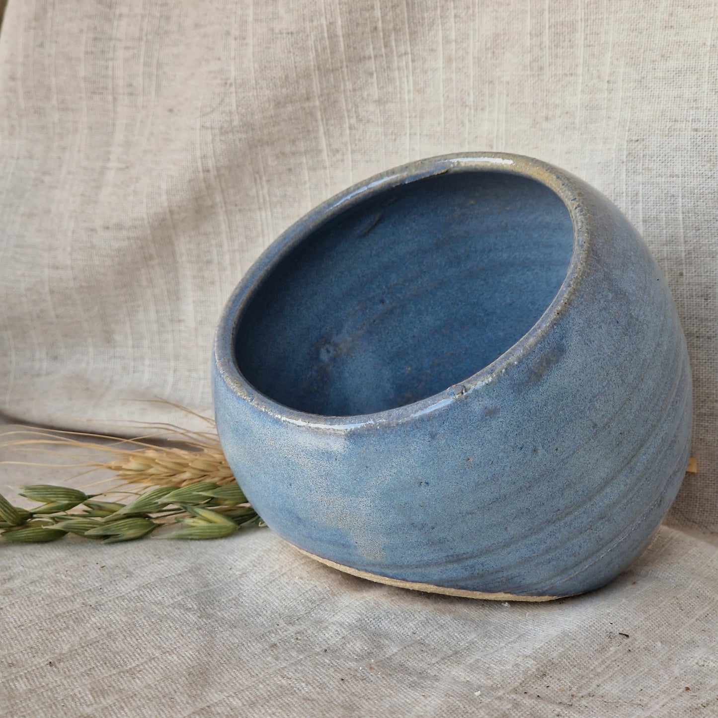 Sky blue Salt Pig