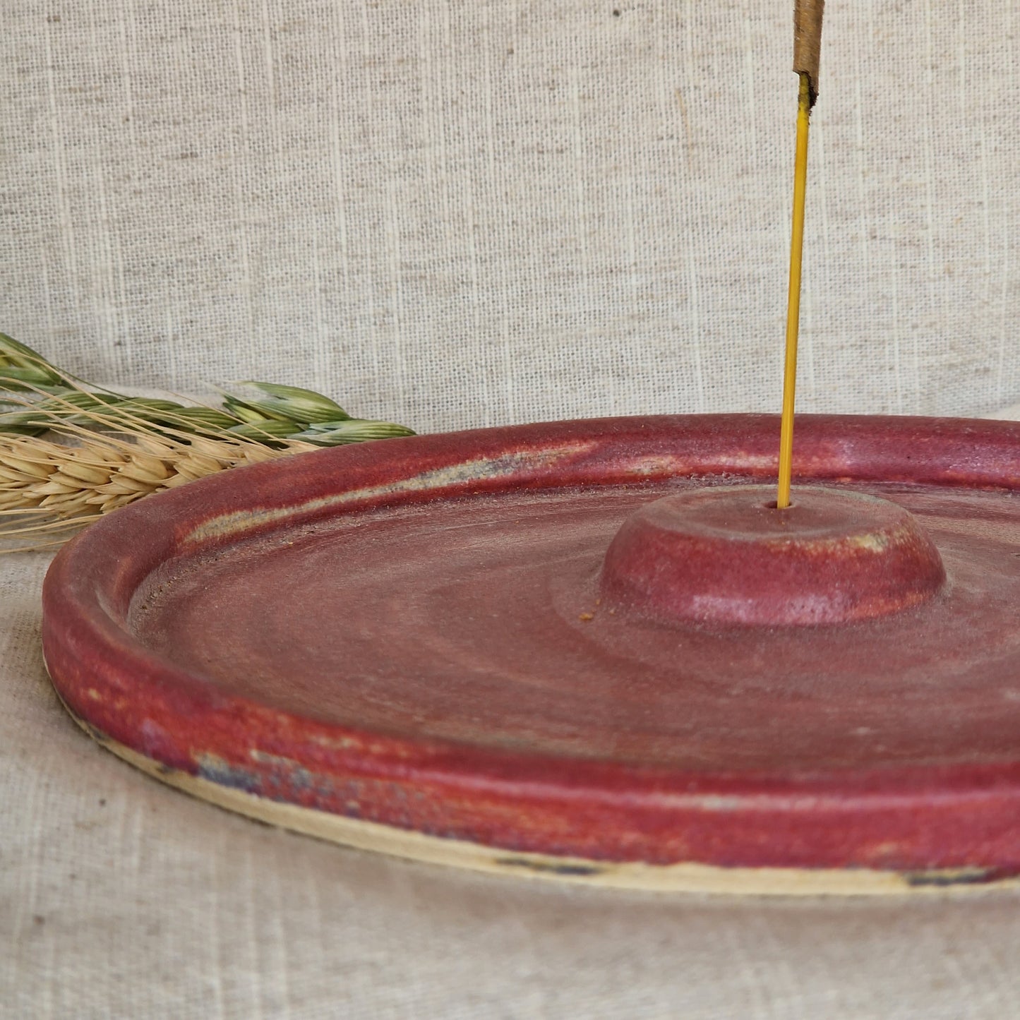 Dark Pink Incense Stick Holder