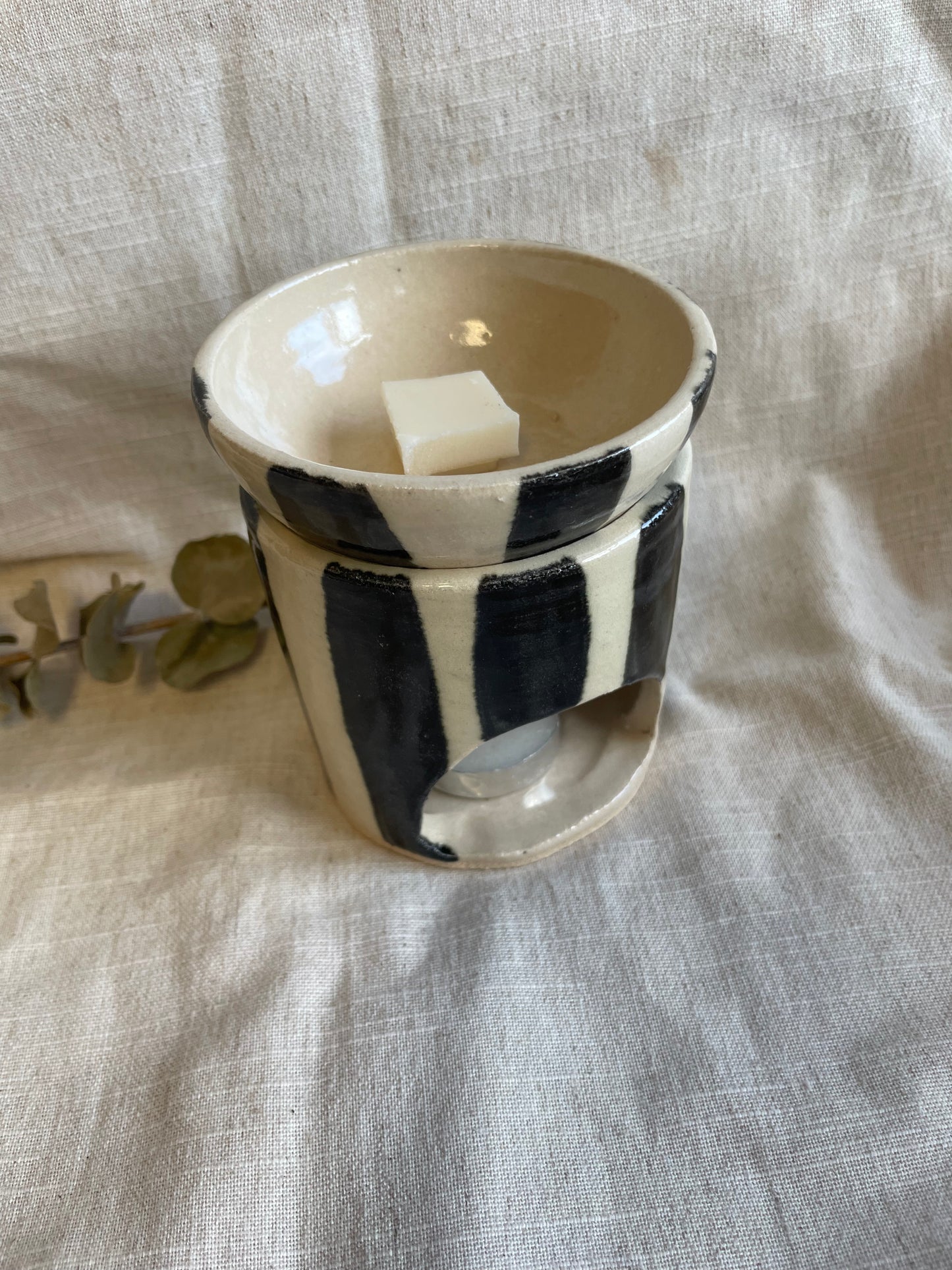 Stripe Wax Burner