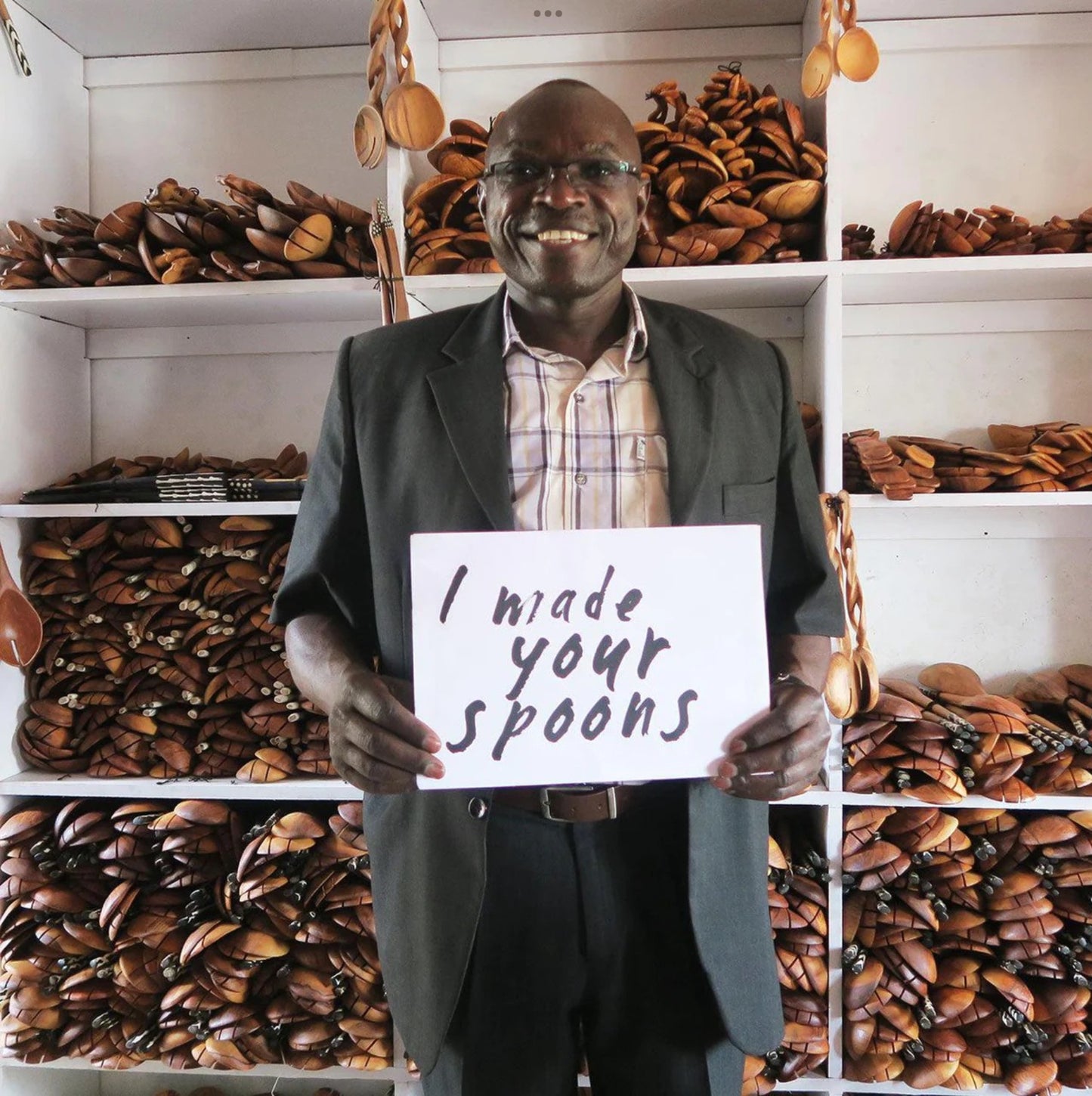 Olive Wood Salad Servers