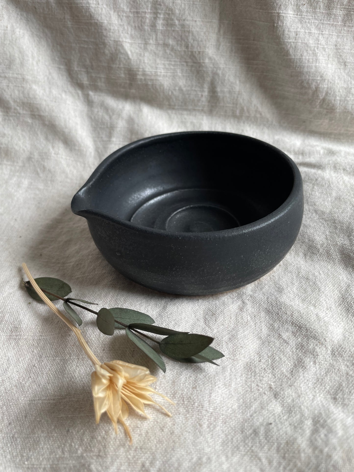 Black Shaving Bowl