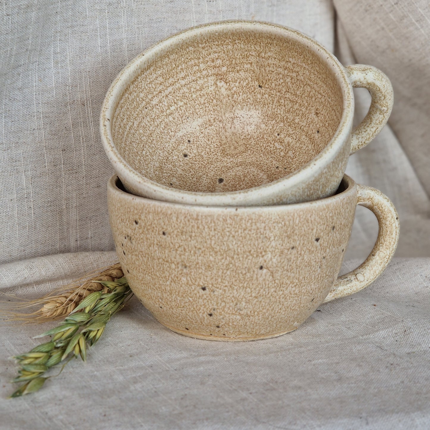Cream Cappuccino Mug