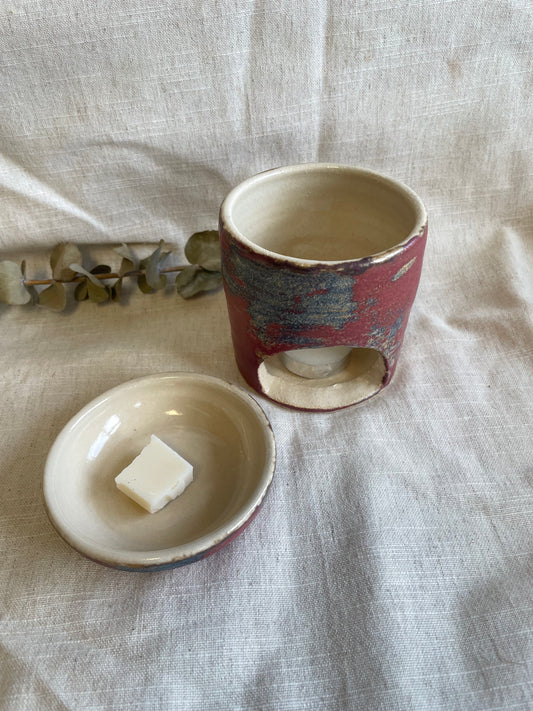 Dark Pink Wax Burner