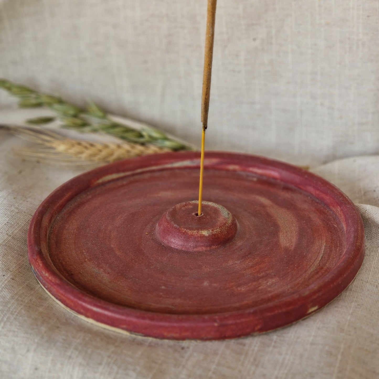 Dark Pink Incense Stick Holder