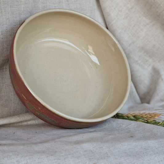 Dark Pink Pasta Bowl