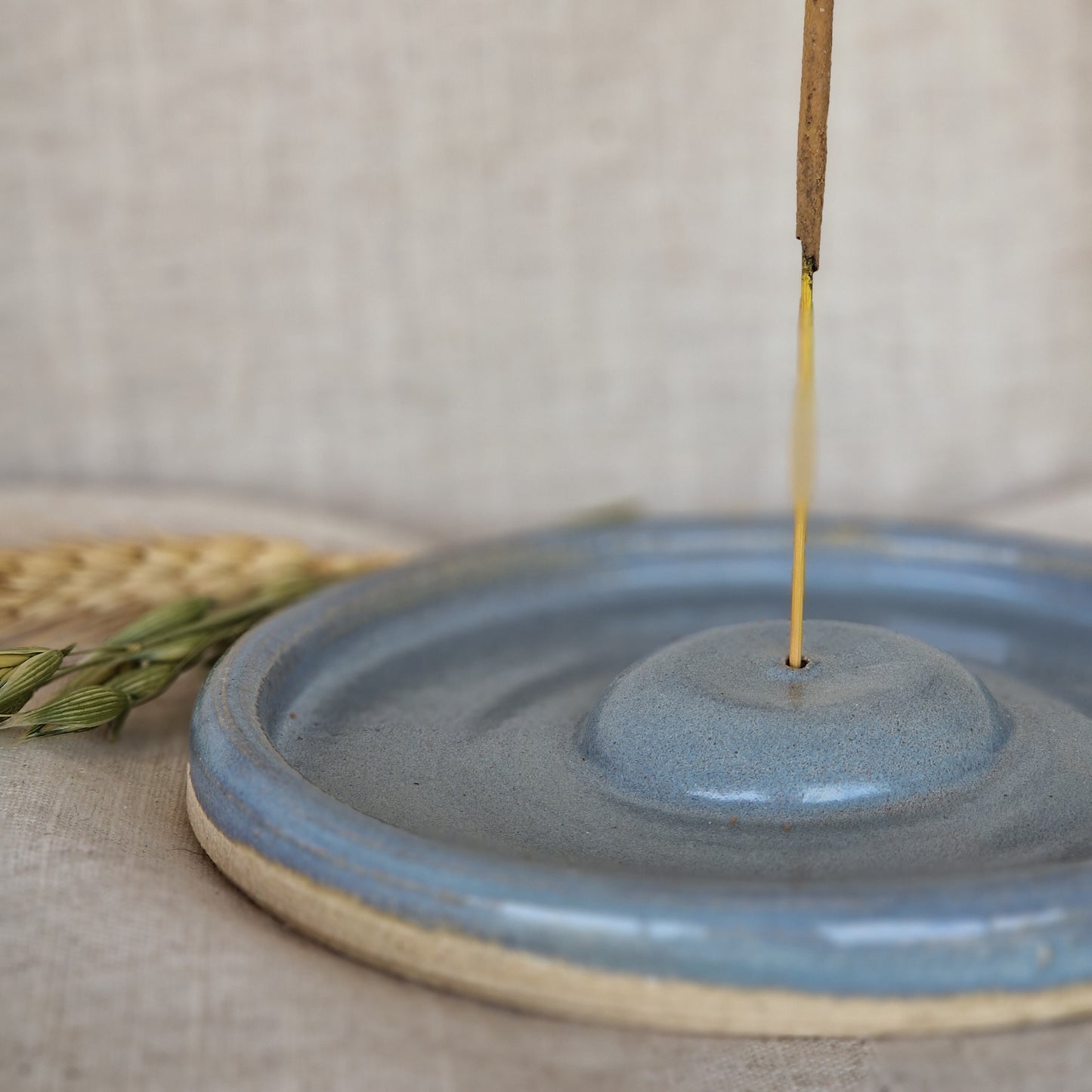 Sky Blue Incense Stick Holder