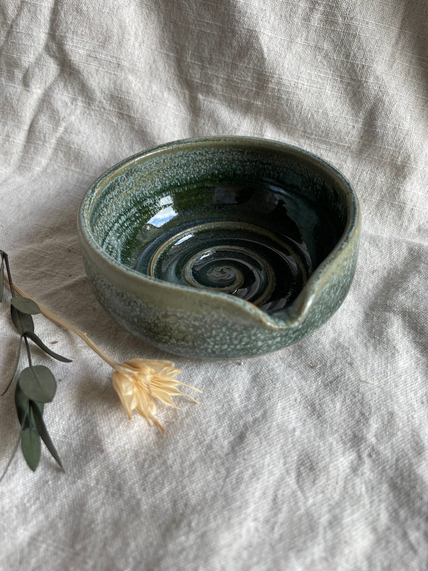 Green Shaving Bowl