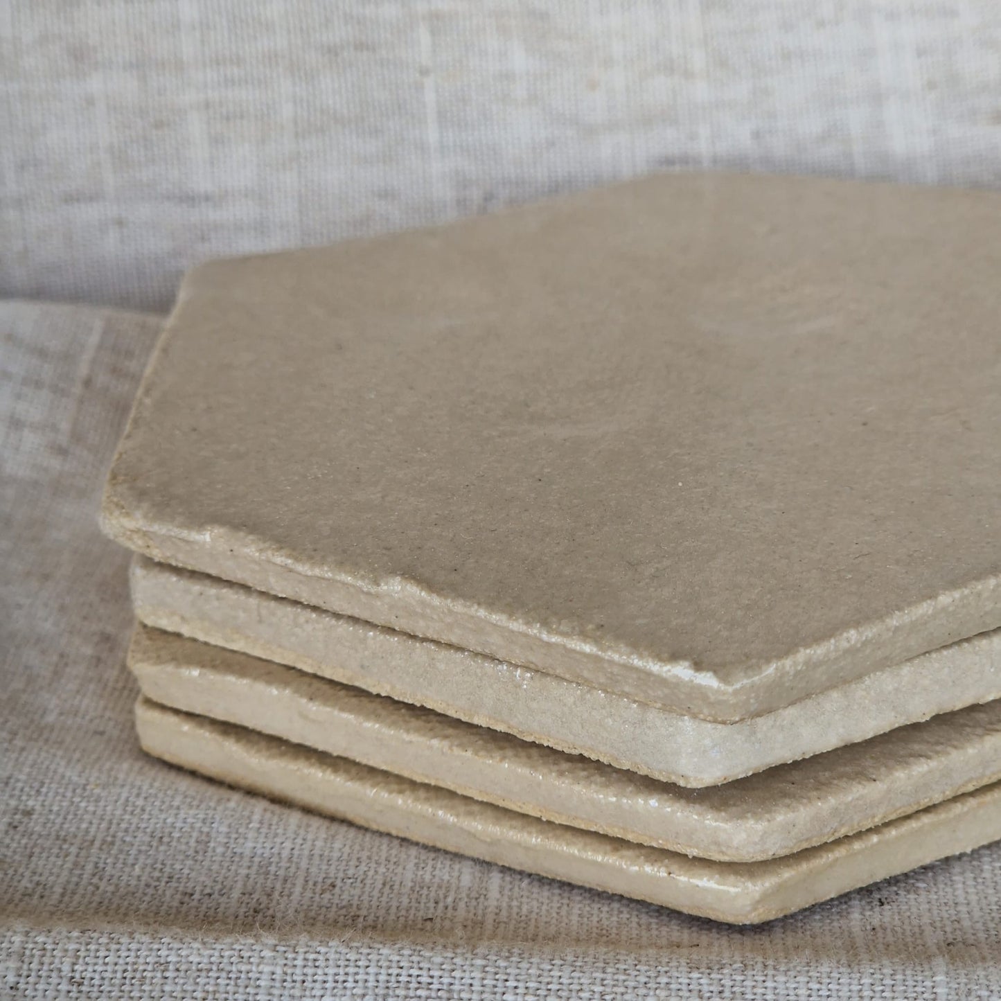 White coaster sets