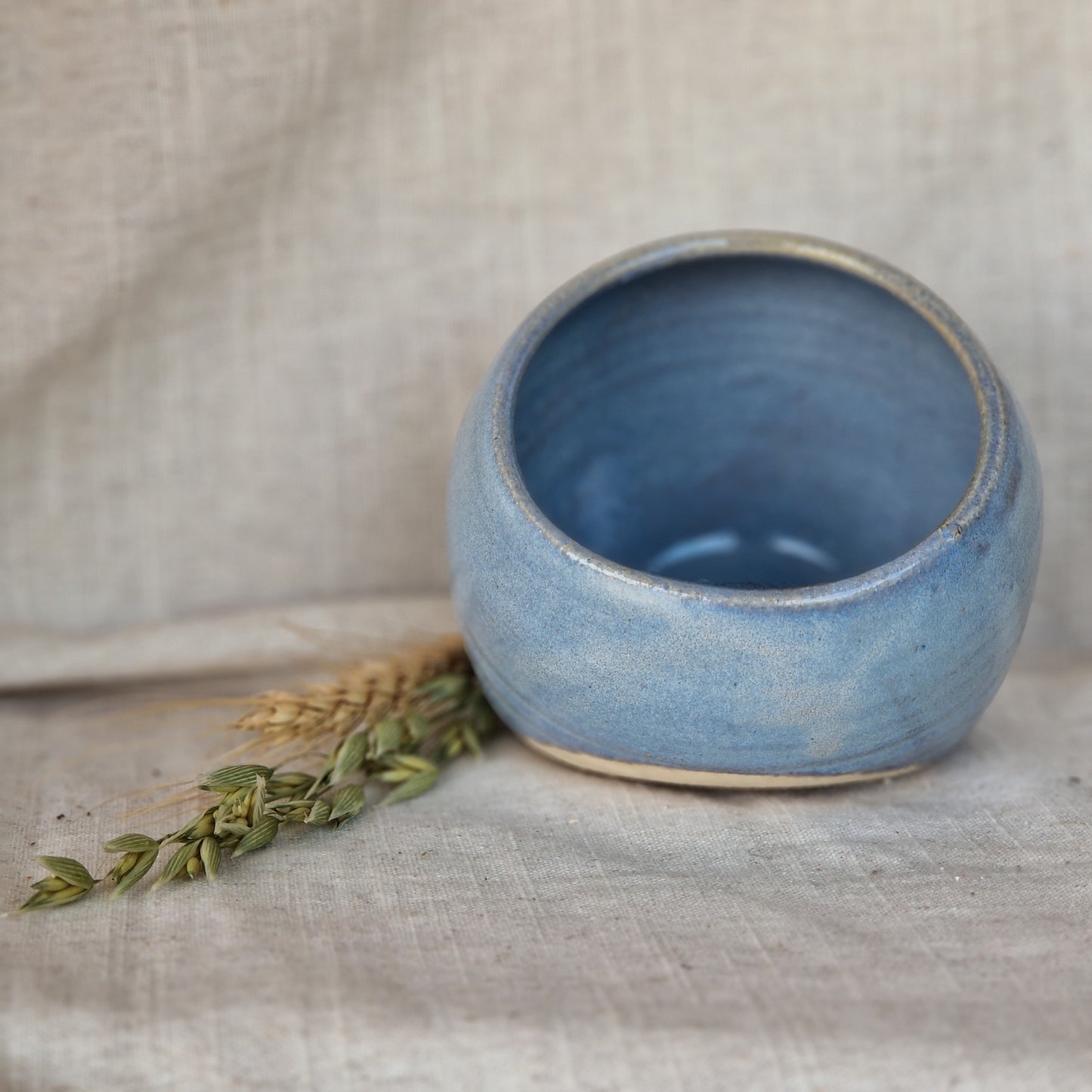 Sky blue Salt Pig