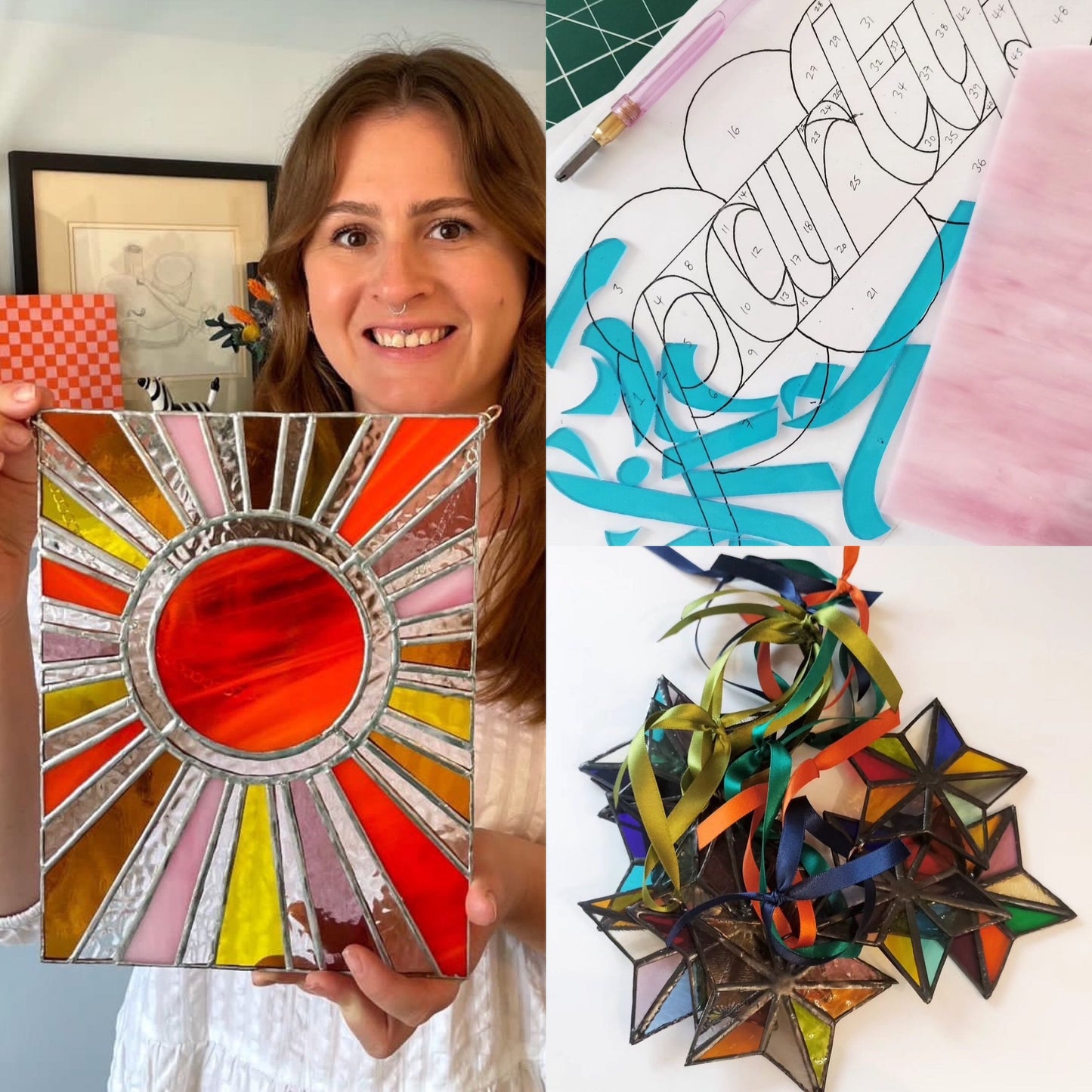 Stained Glass Christmas Decoration Workshop