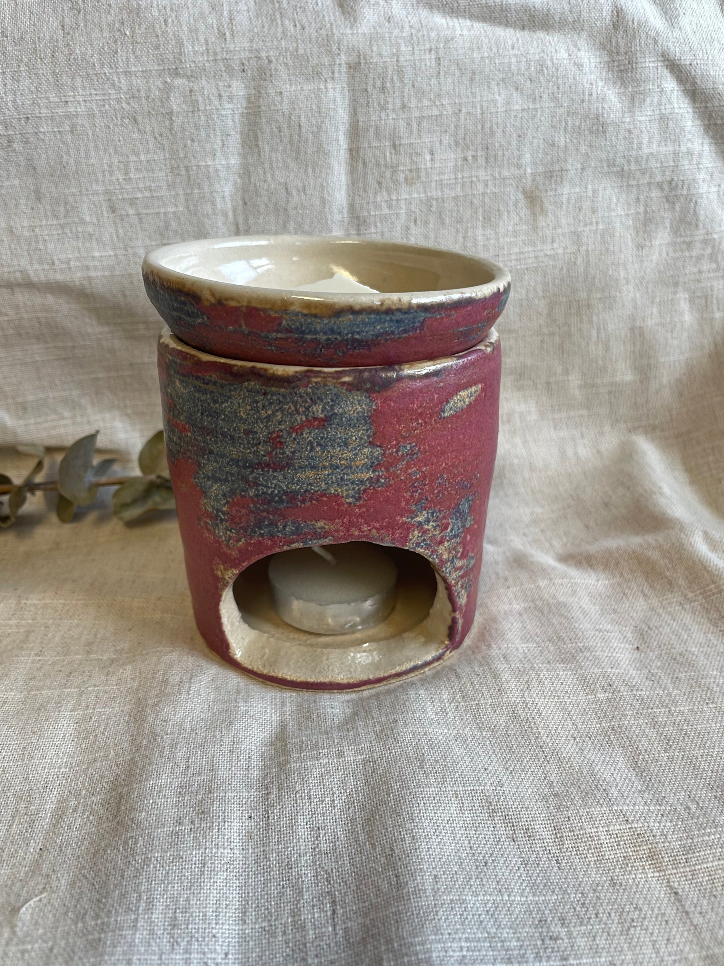 Dark Pink Wax Burner