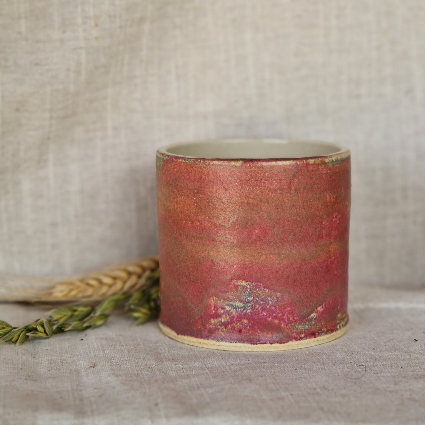 Dark Pink 8cm planter
