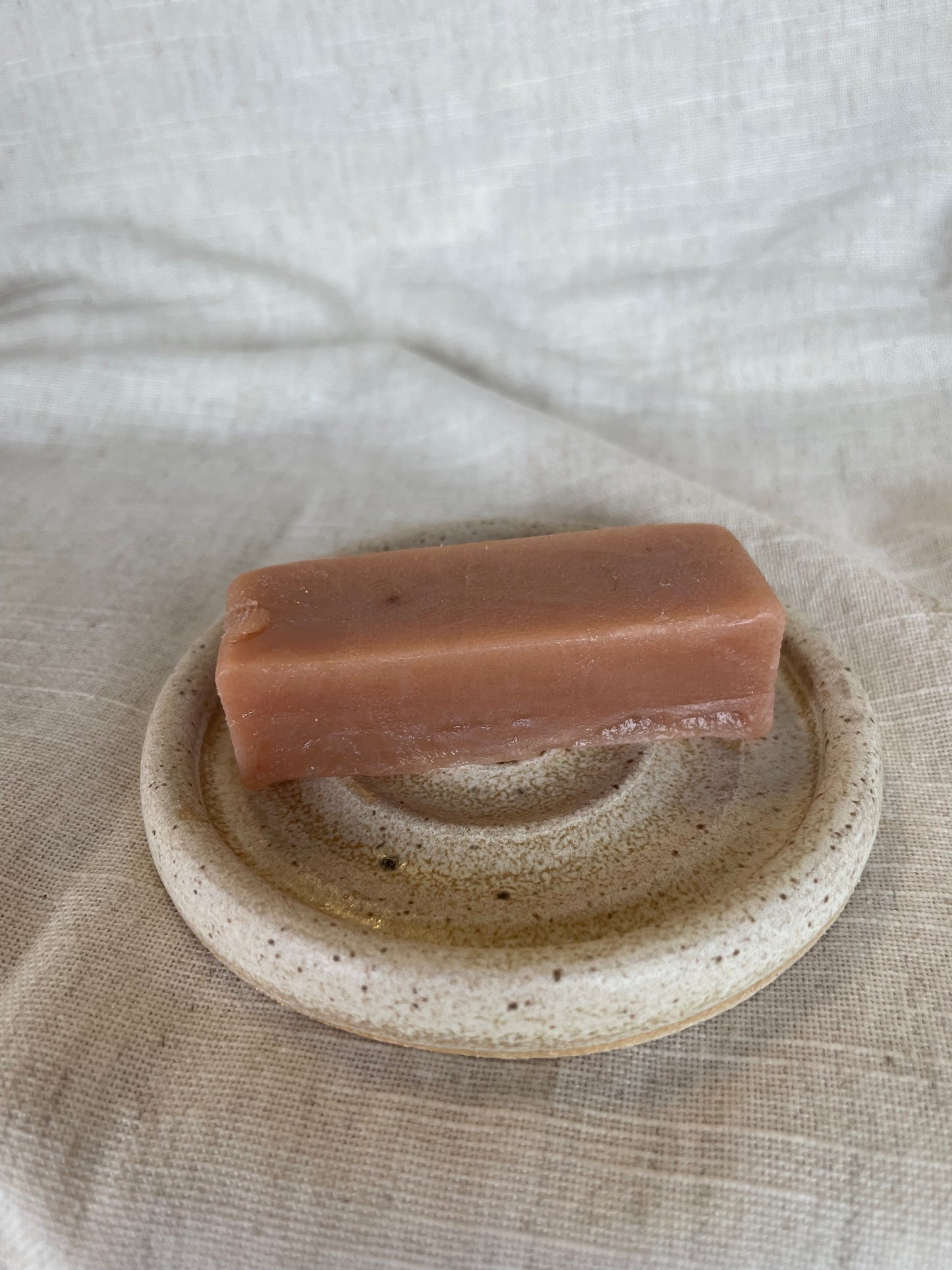 Cream Mini Soap Dish