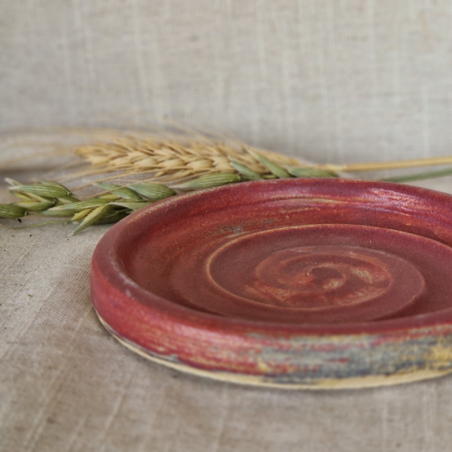 Dark Pink soap dish