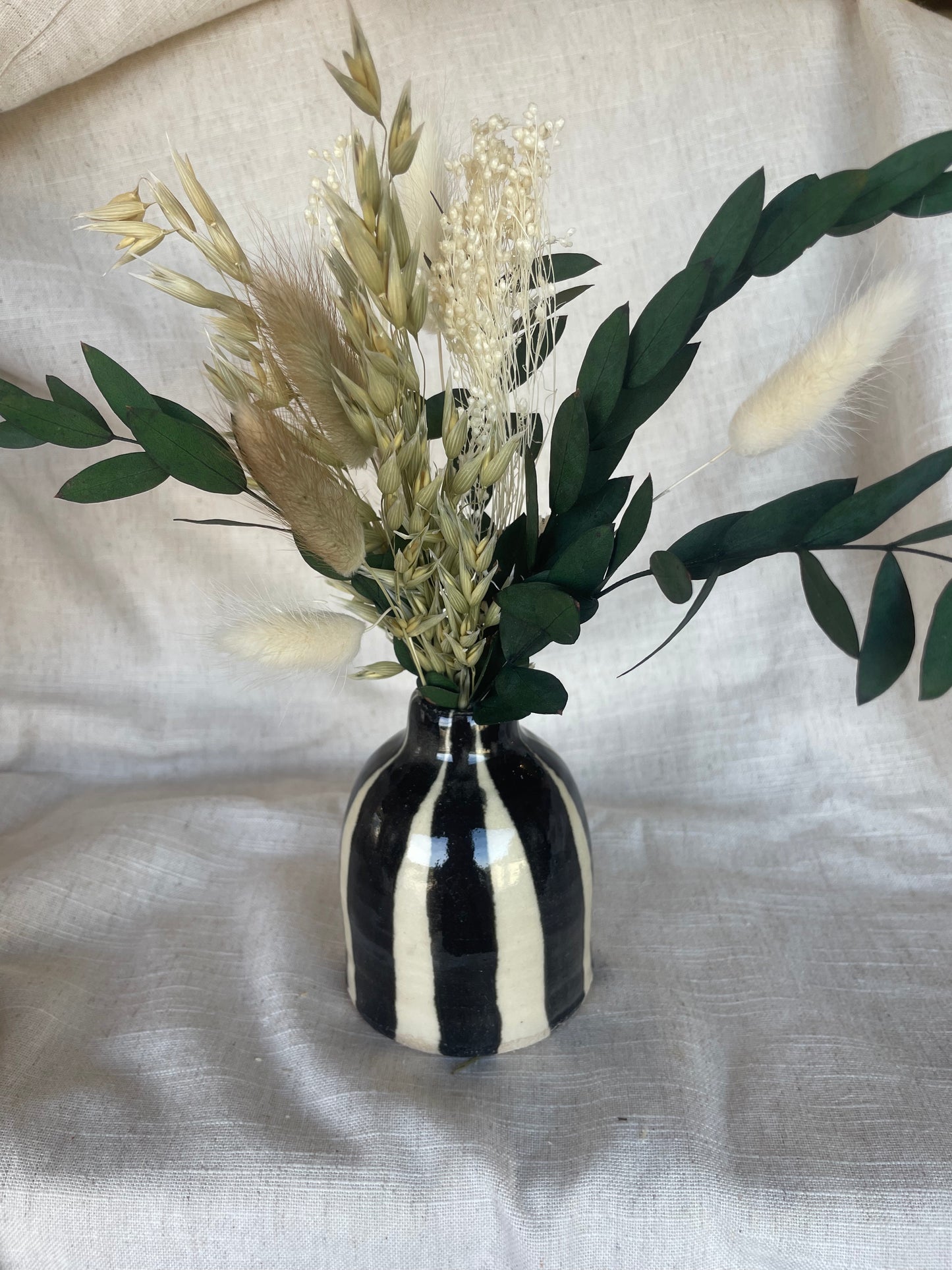 Stripe Bud Vase/ Reed Diffuser Bottle