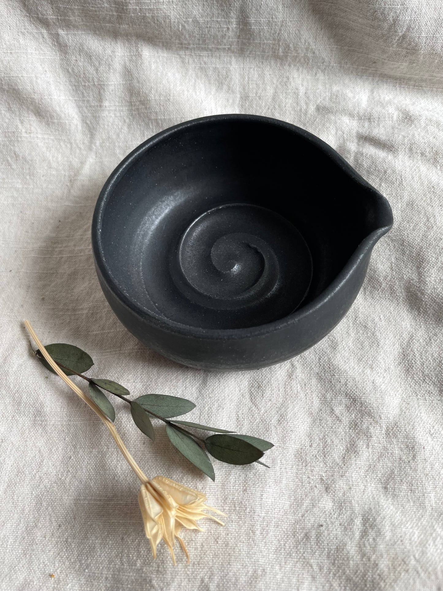 Black Shaving Bowl