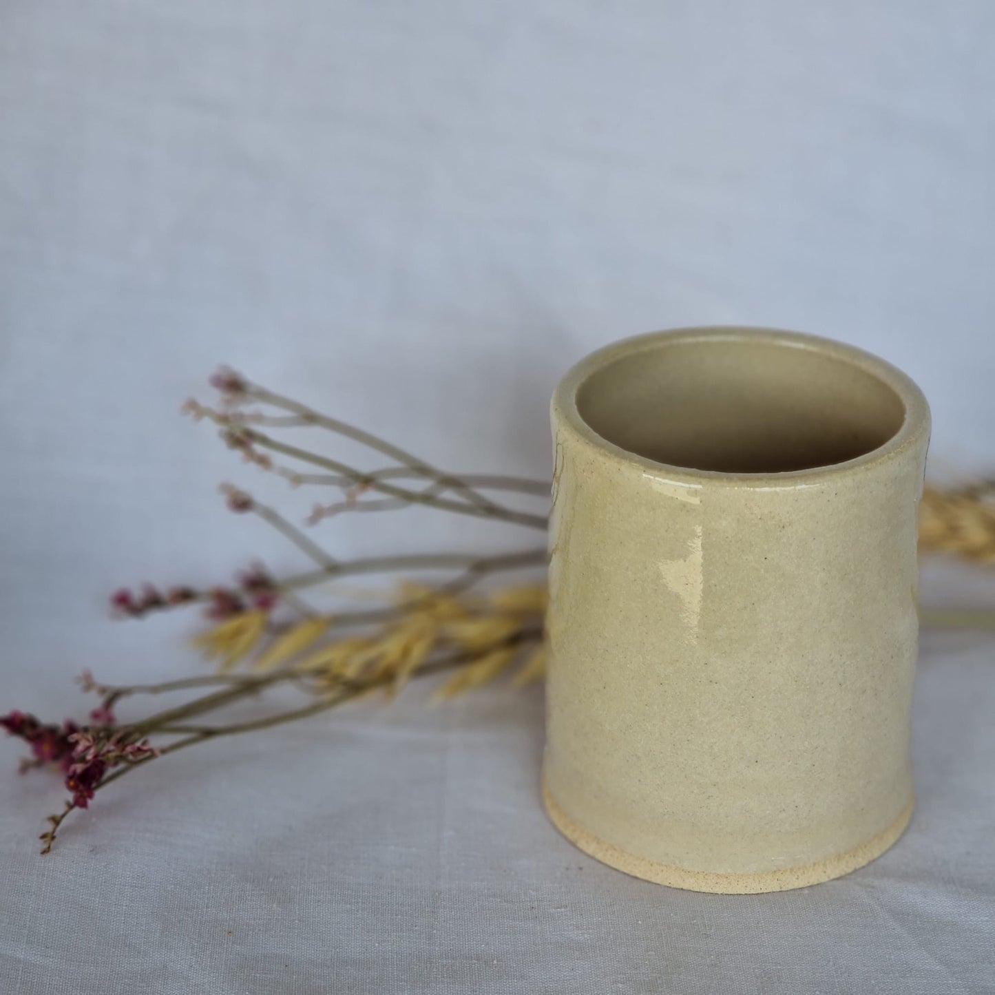 White Double Espresso cup