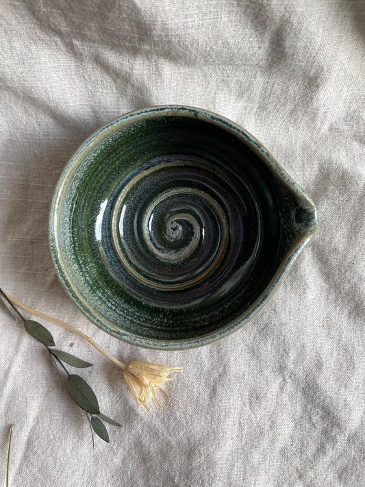 Green Shaving Bowl
