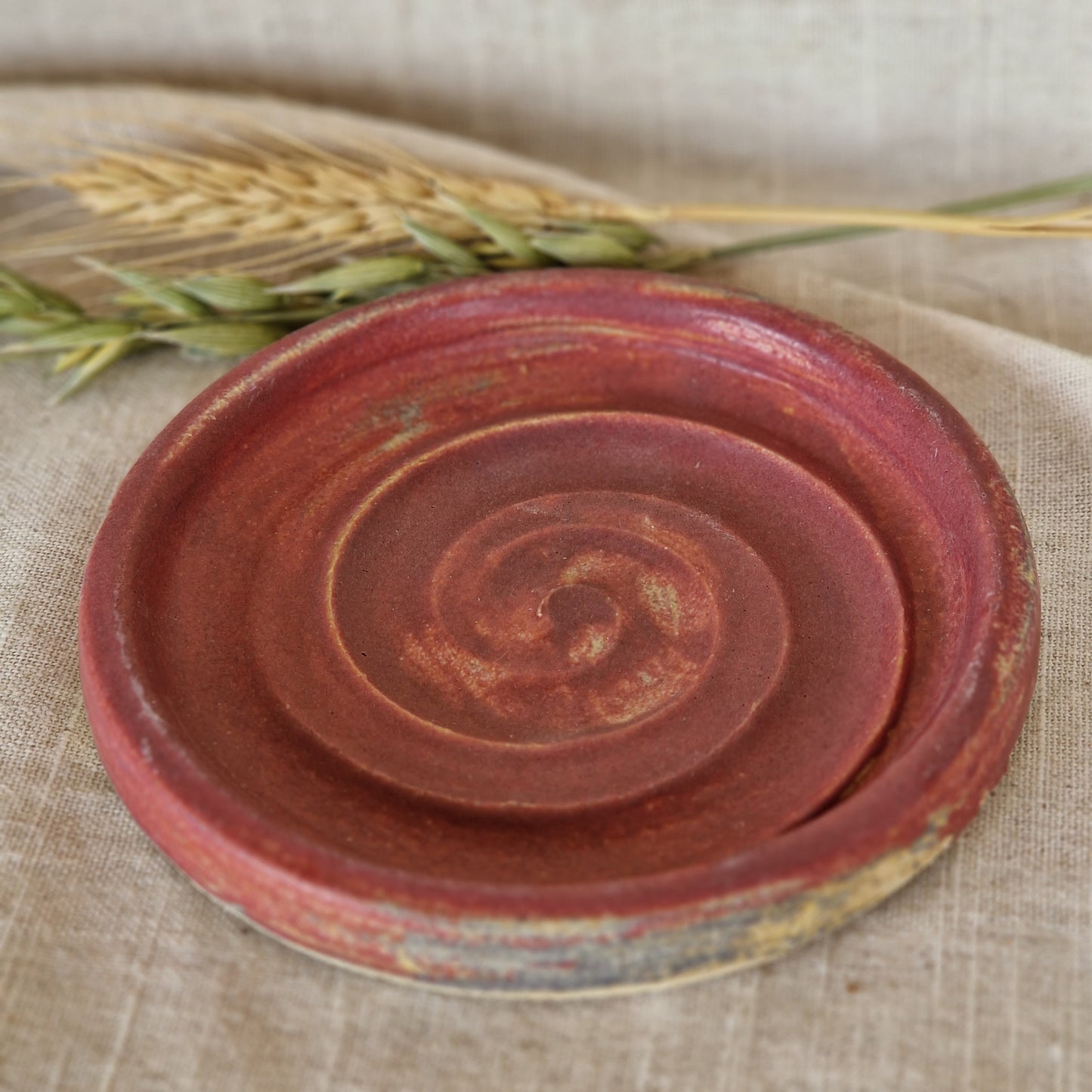 Dark Pink soap dish