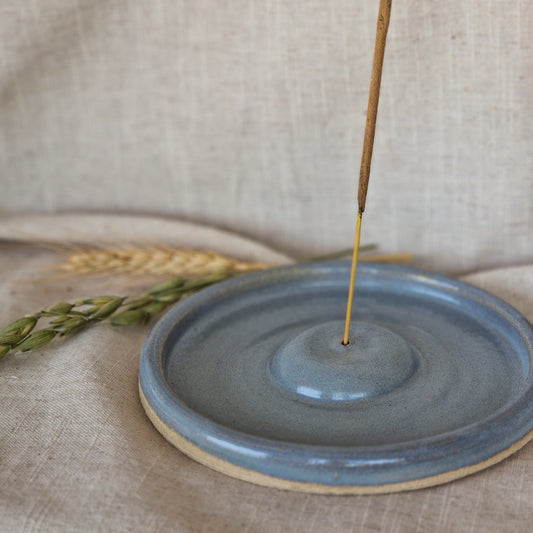 Sky Blue Incense Stick Holder
