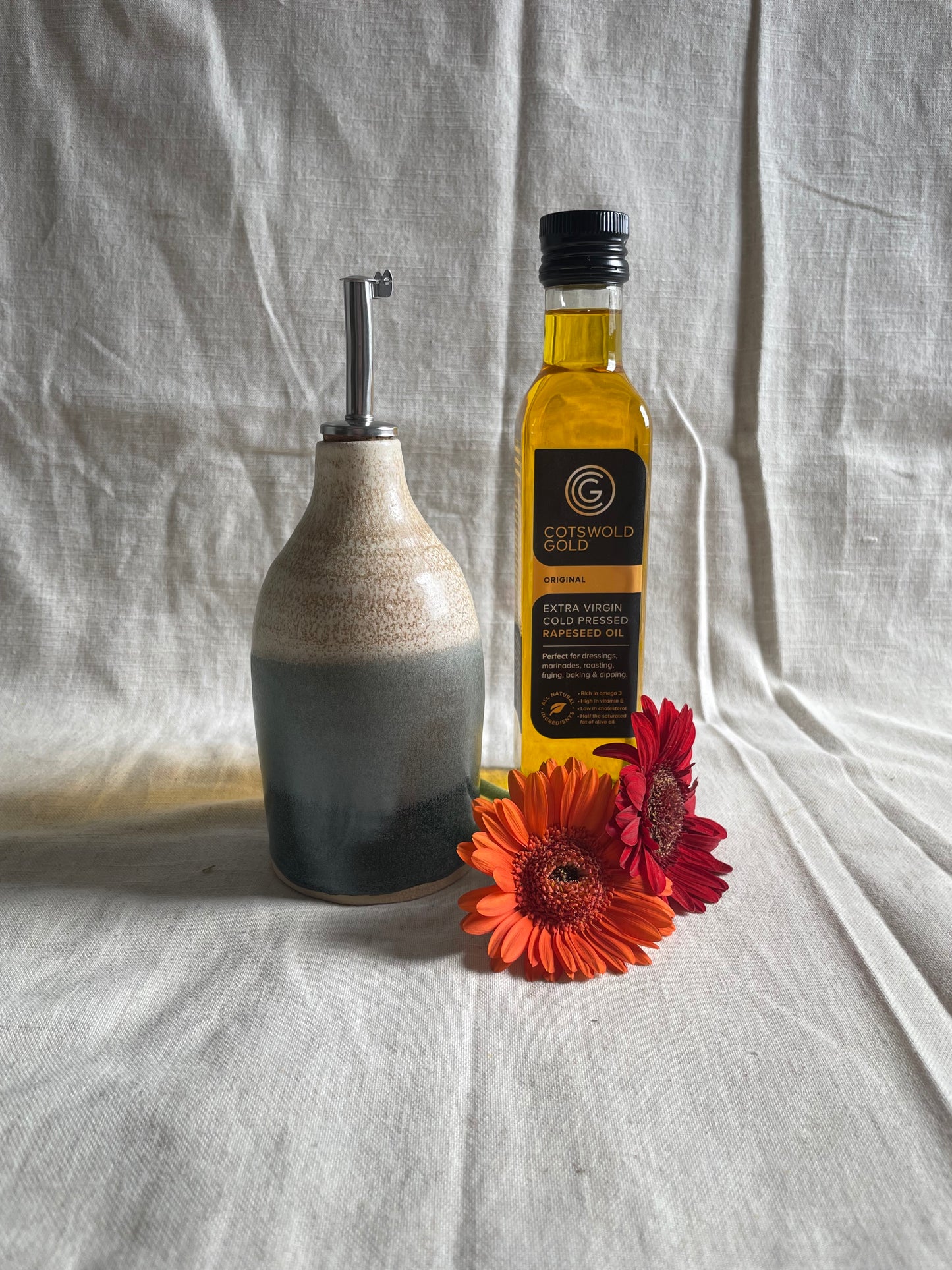Mountains Oil Bottle