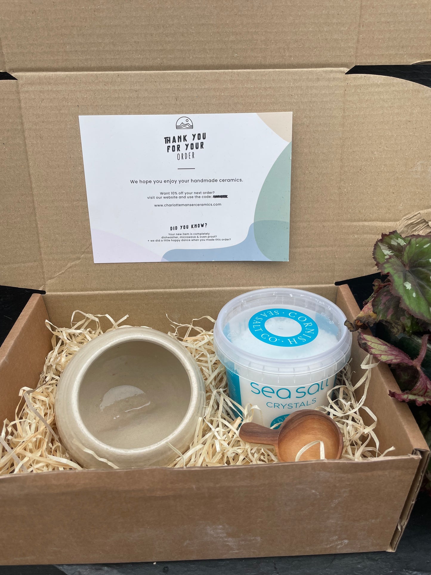 Salt Pig gift set