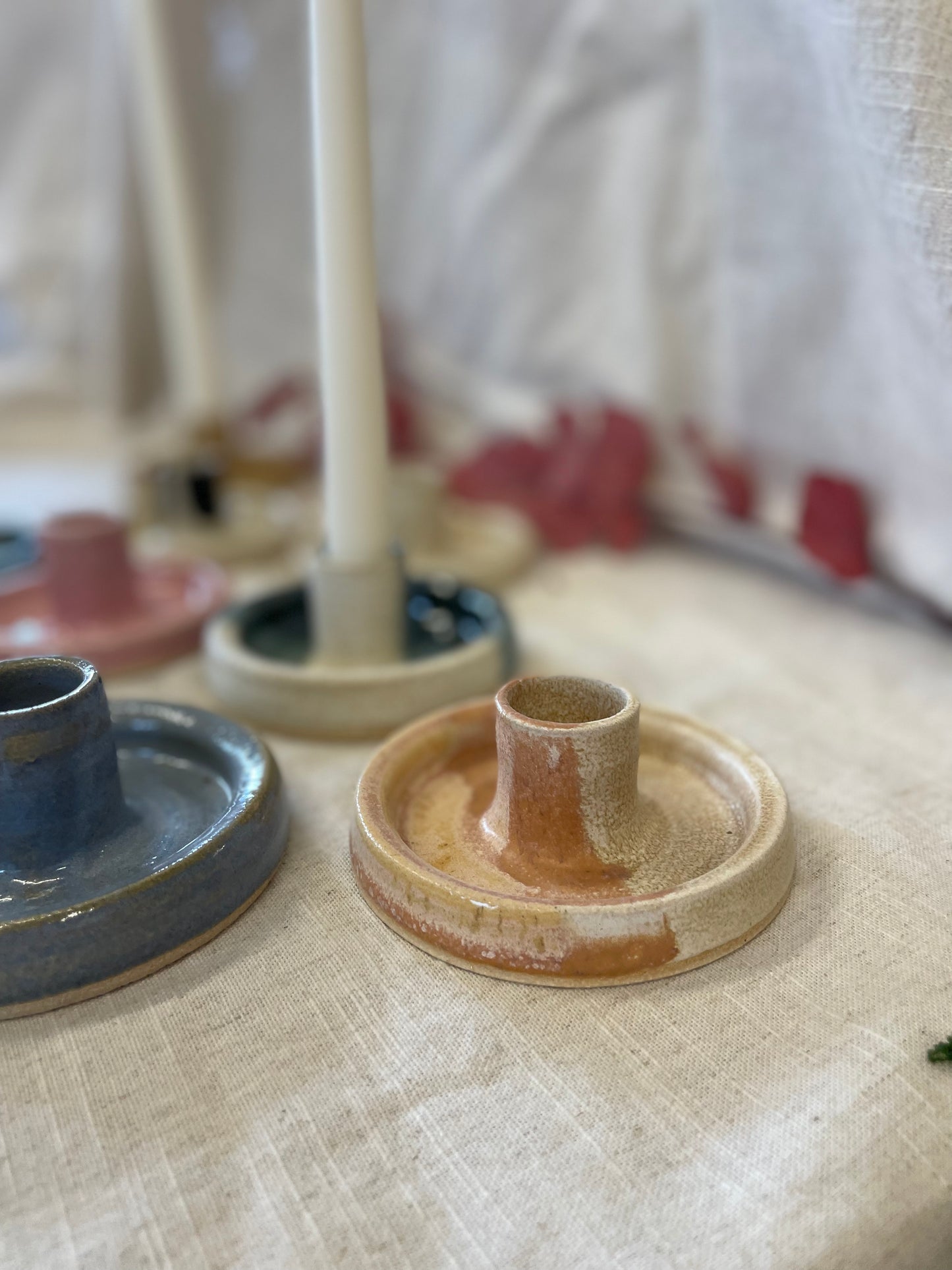 Dunes candlestick holder