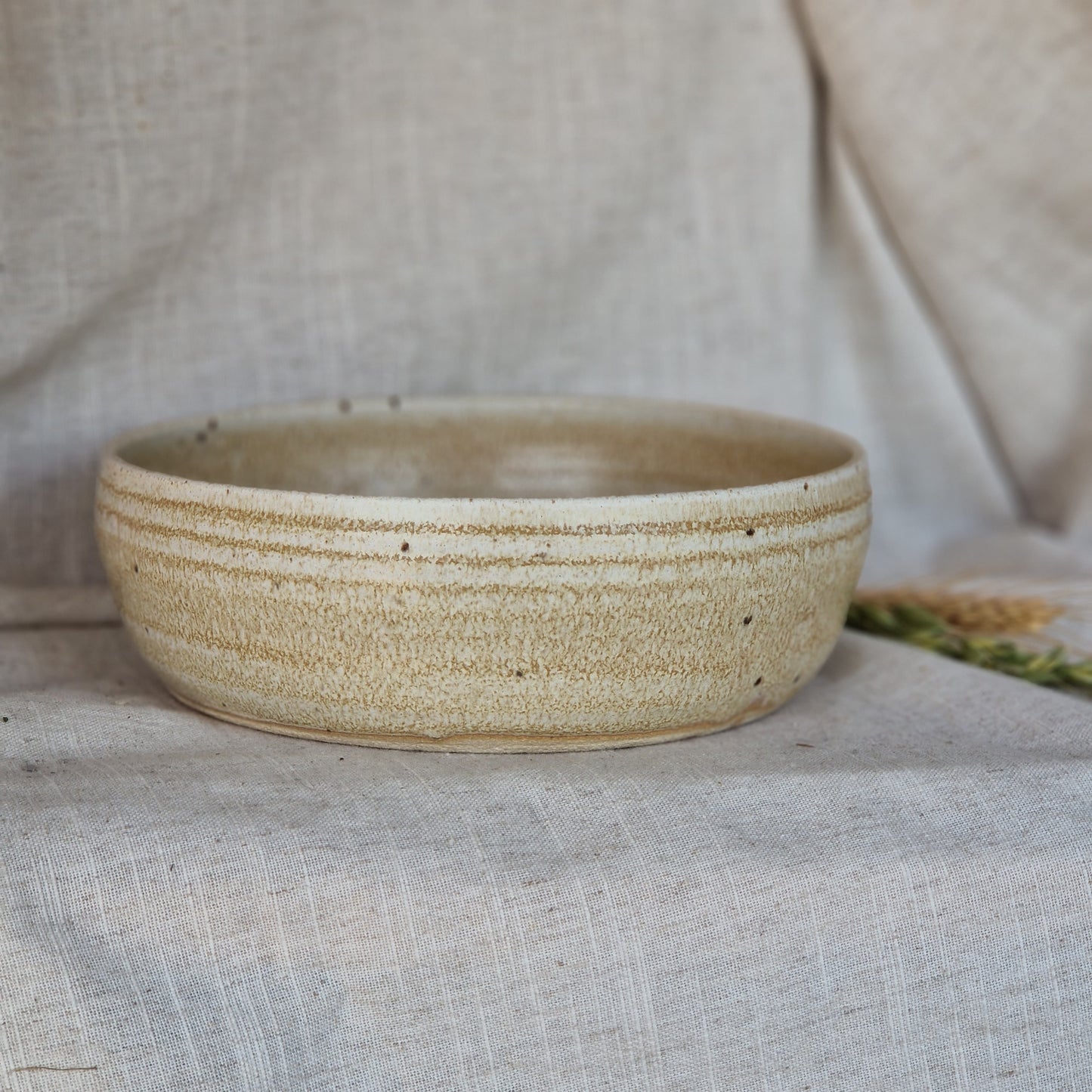 Cream pasta bowl