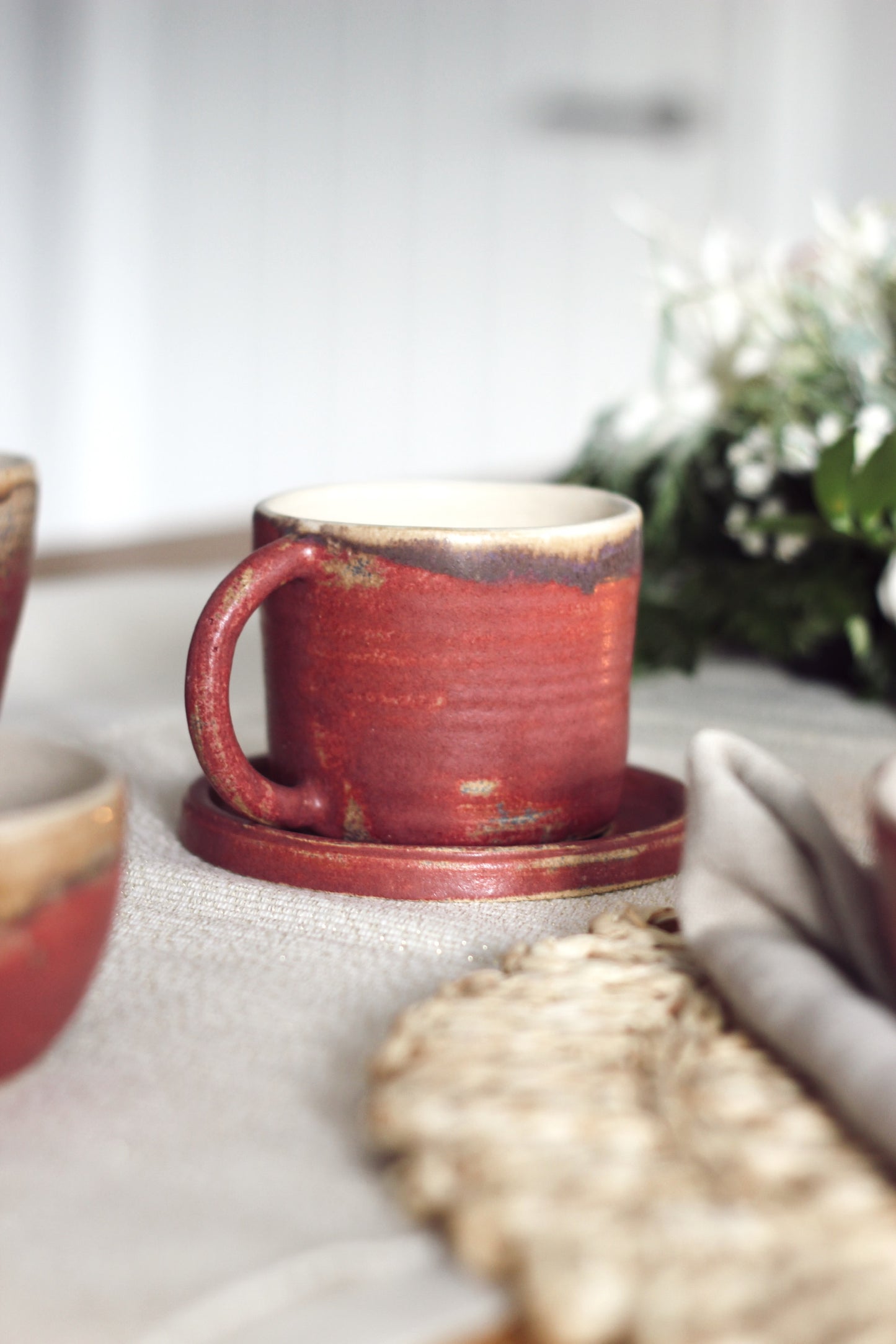 Dark Pink 400ml Mug