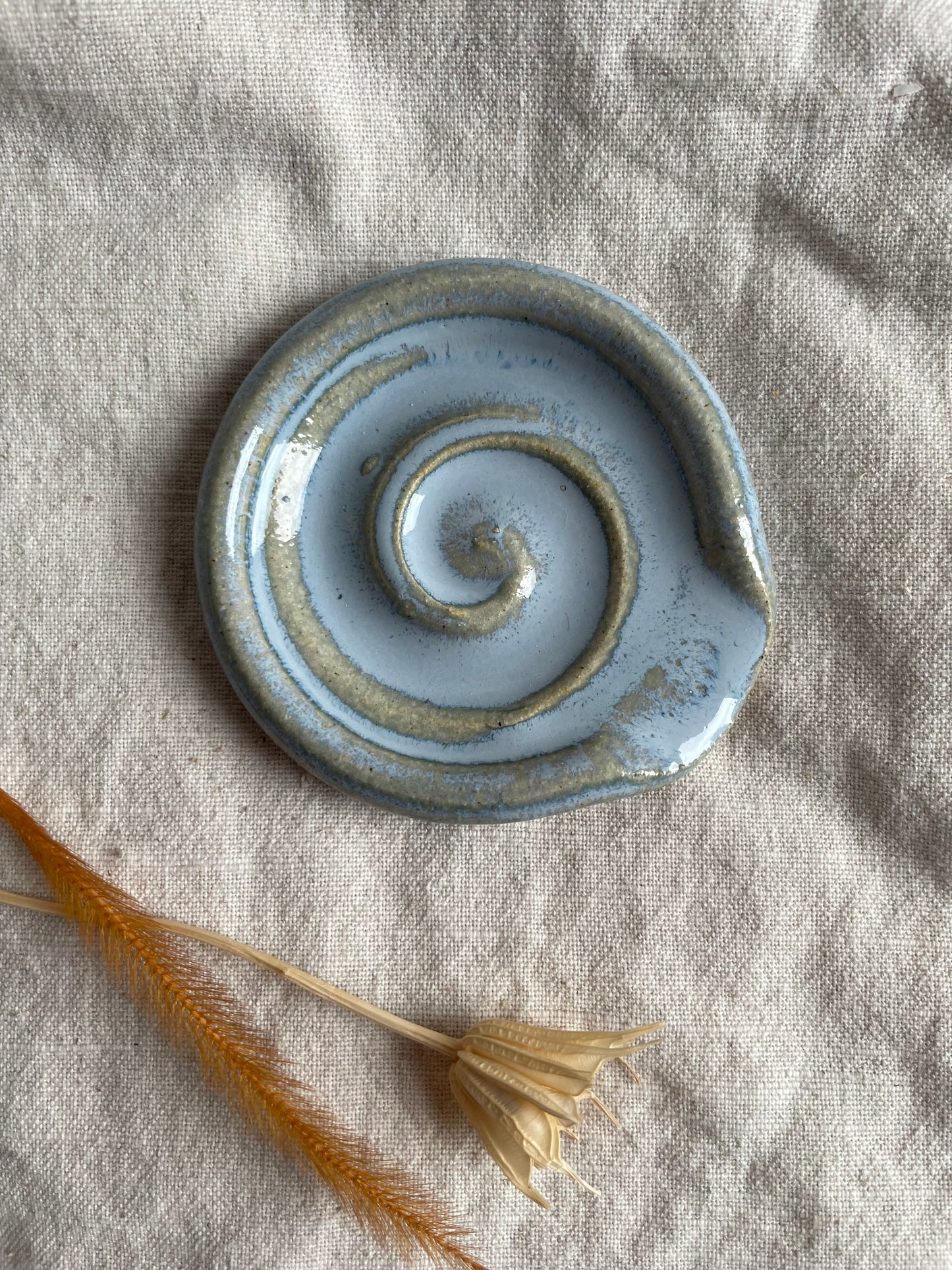 Sky Blue Mini Spoon Rest