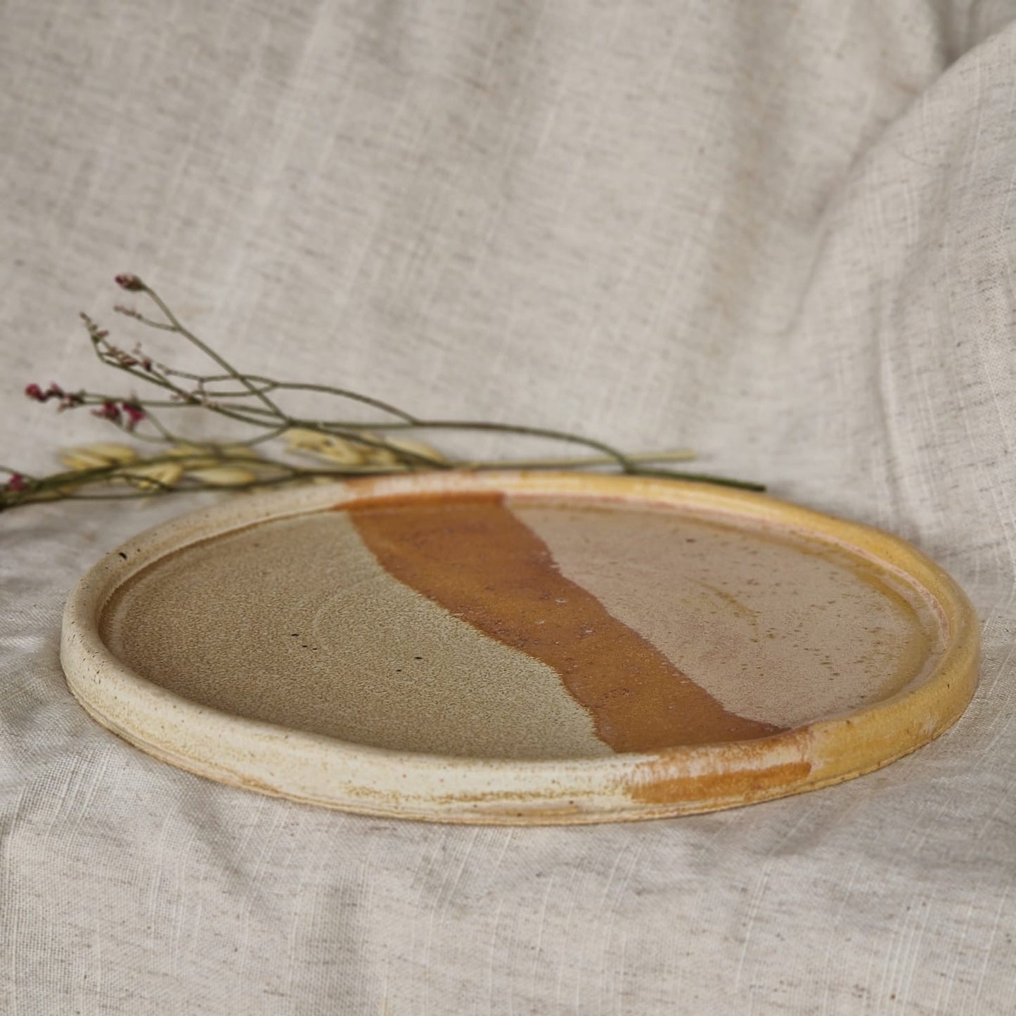 Dunes Ceramic plate