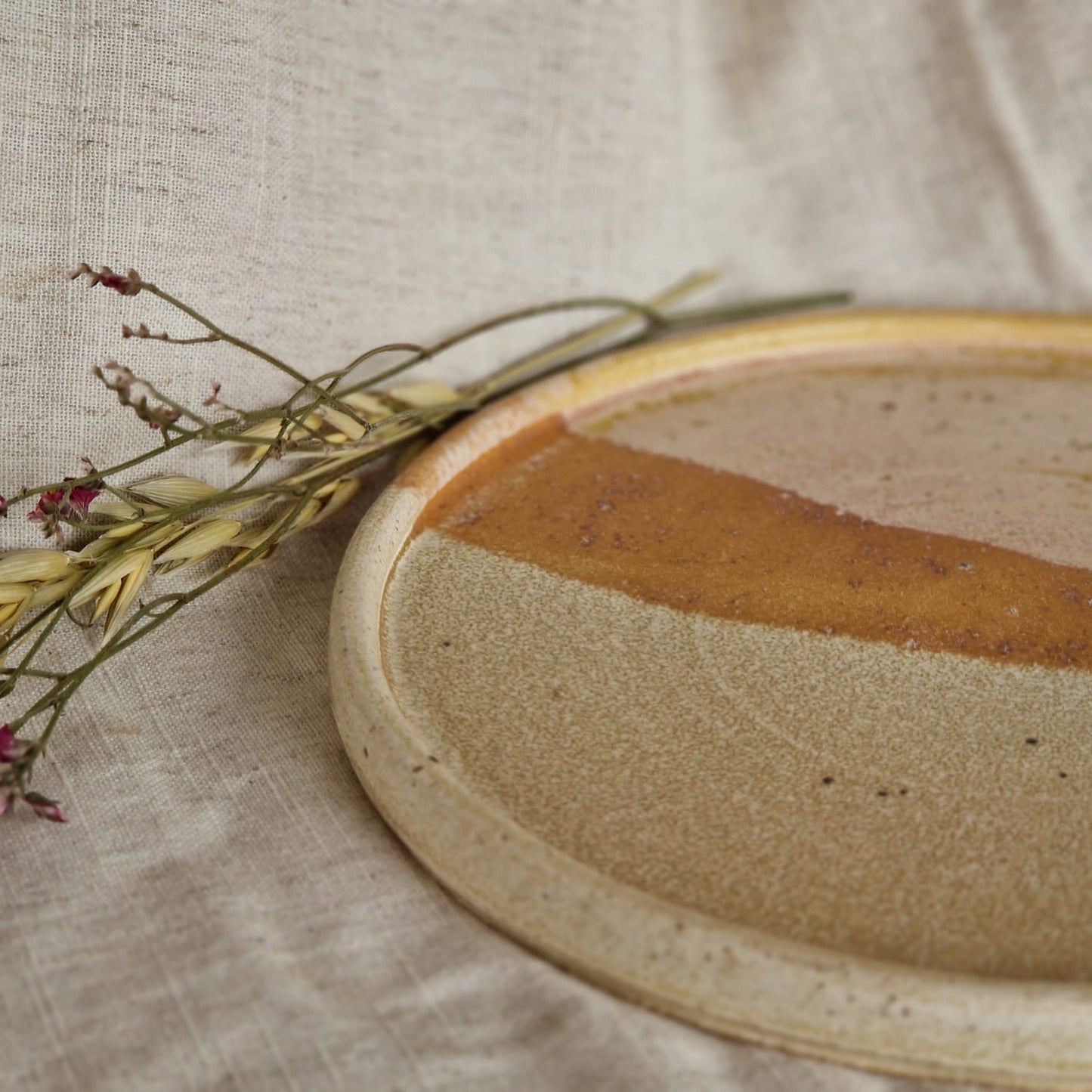 Dunes Ceramic plate