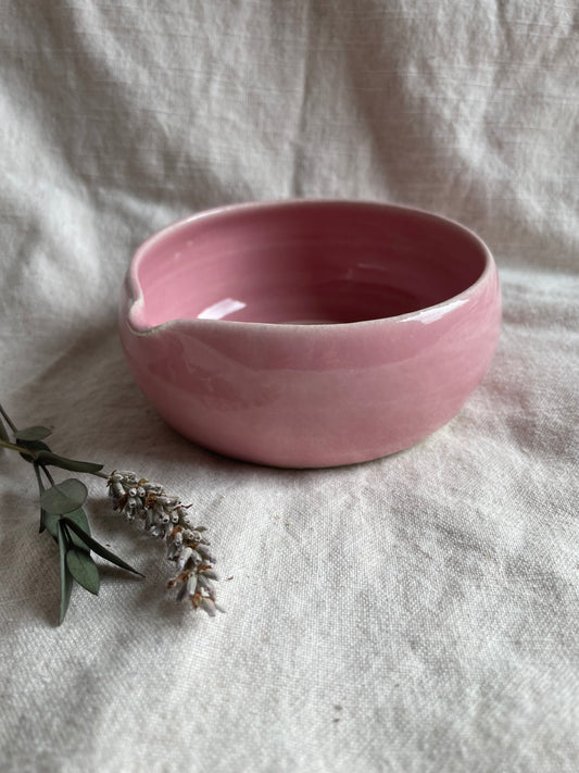 Candyfloss Pink Shaving Bowl
