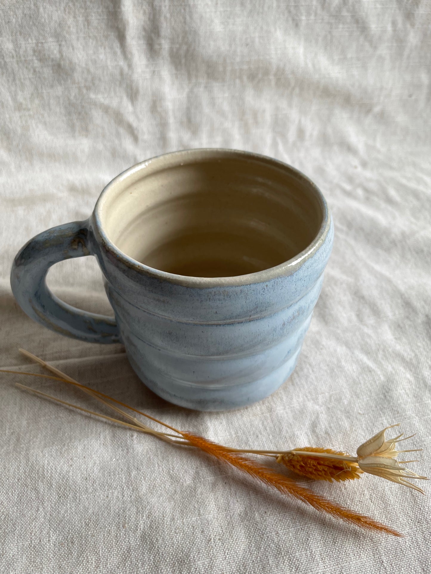 Sky Blue Bubble Mug 350ml