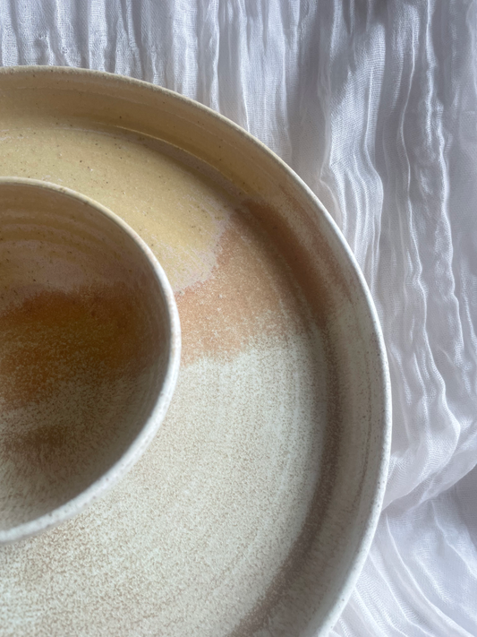 Dunes Chip and Dip Bowl