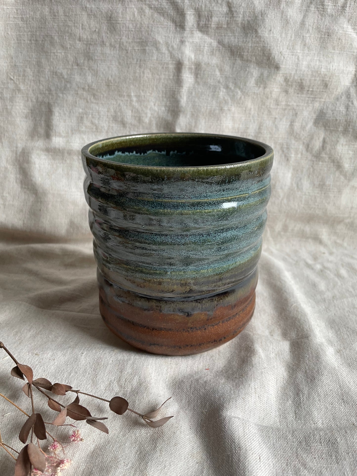 Earth Bubble Ceramic Planter