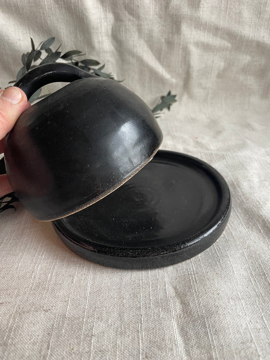 Black Butter Dish