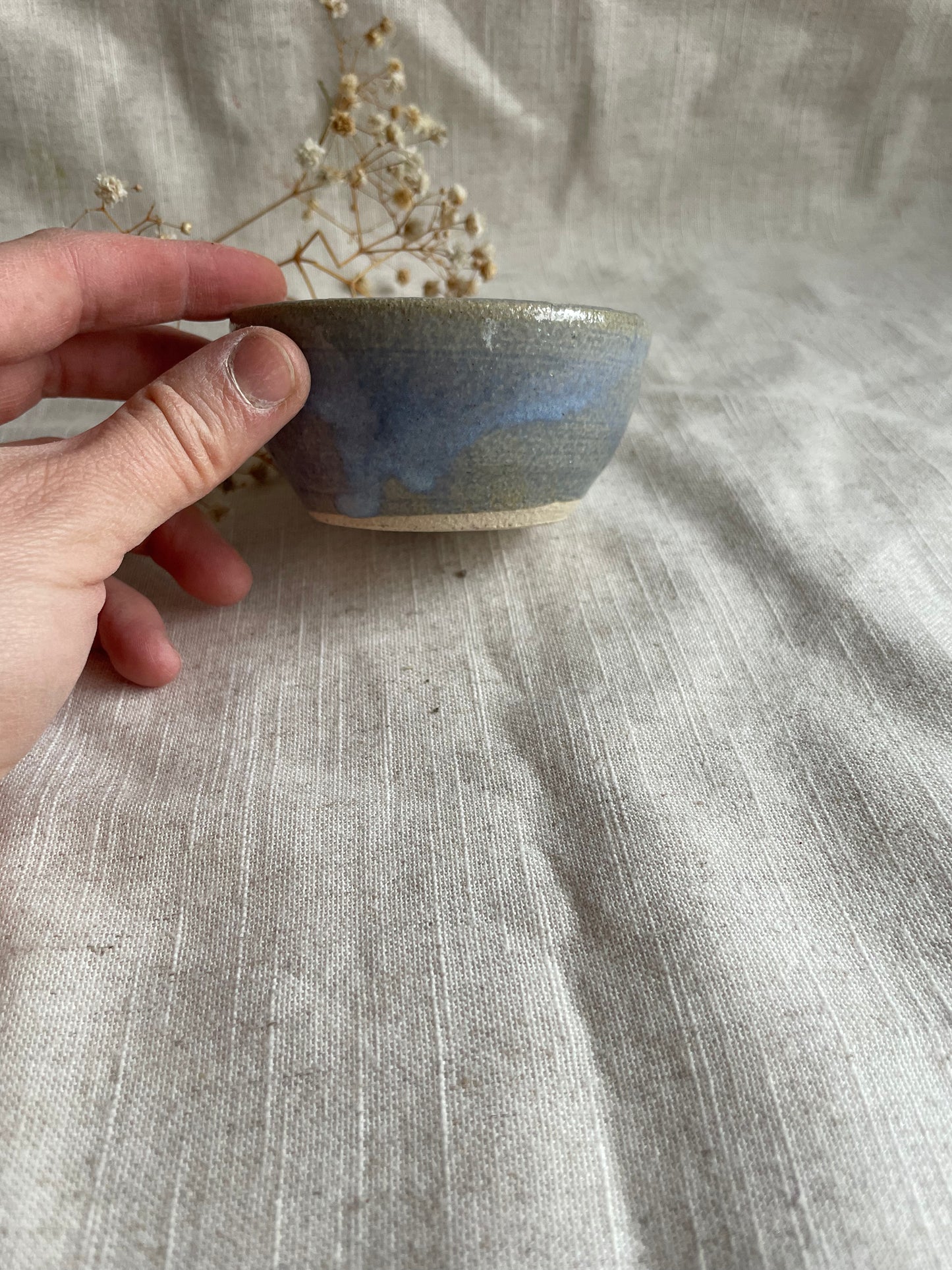 Sky Blue Condiment Pot