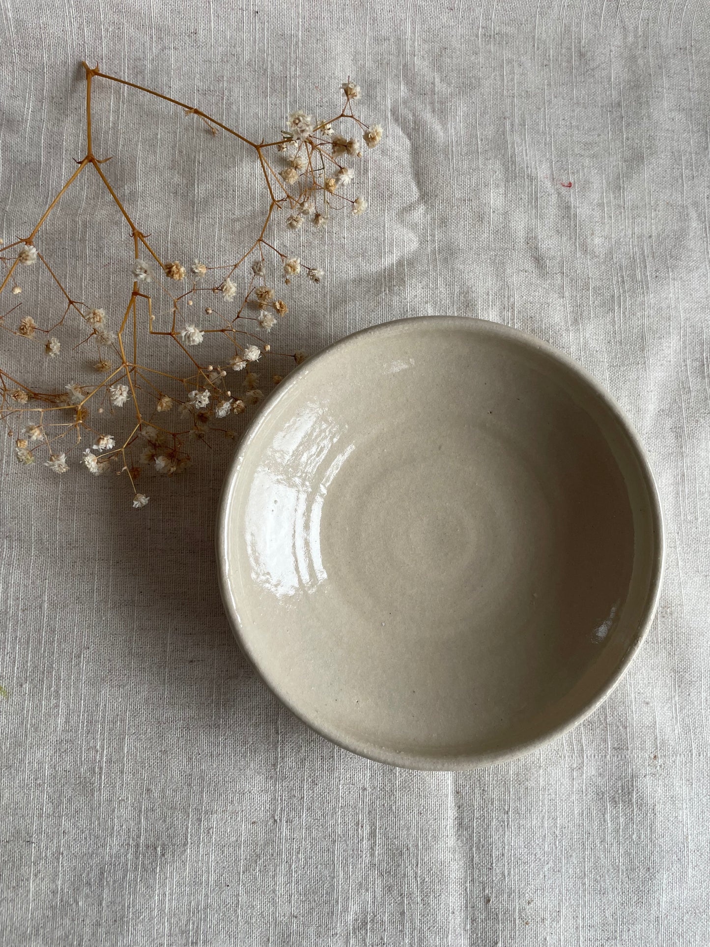 White Tapas Plate