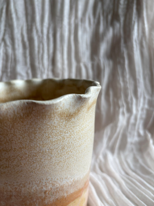 Dunes Scalloped Planter