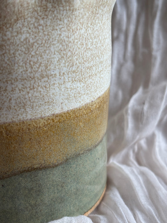 Bamboo Scalloped Planter