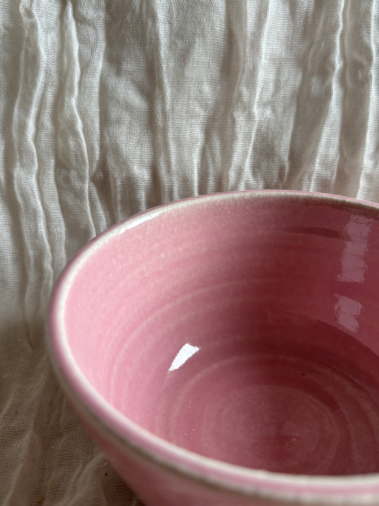 Candy Floss Pink Cappuccino Mug