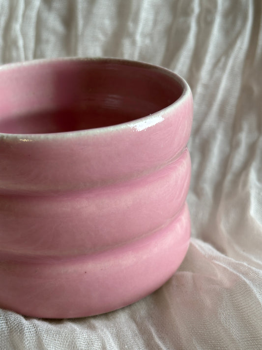 Candy Floss Pink Bubble Tumbler