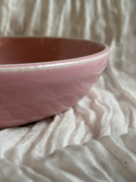 Candy Floss Pink Large Pasta Bowl